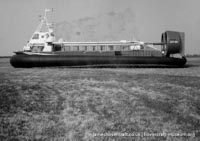 AP1-88 hovercraft during trial flights